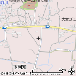 岡山県岡山市東区下阿知584周辺の地図