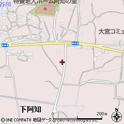岡山県岡山市東区下阿知584-4周辺の地図