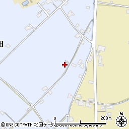 岡山県岡山市東区金田1852周辺の地図