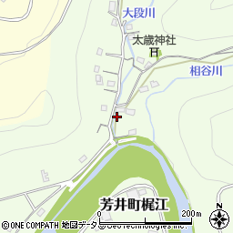 岡山県井原市芳井町梶江109周辺の地図