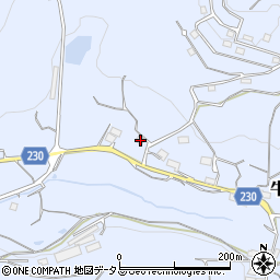 岡山県瀬戸内市牛窓町鹿忍2806-5周辺の地図