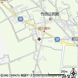 岡山県岡山市東区邑久郷165周辺の地図