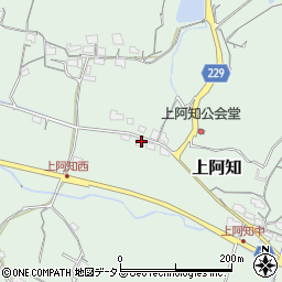 岡山県岡山市東区上阿知851周辺の地図