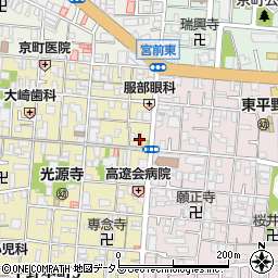 プレアール平野本町周辺の地図