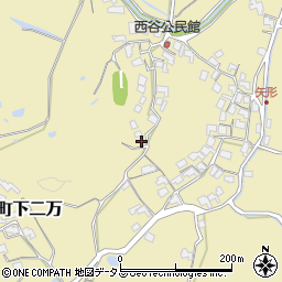 岡山県倉敷市真備町下二万284-1周辺の地図
