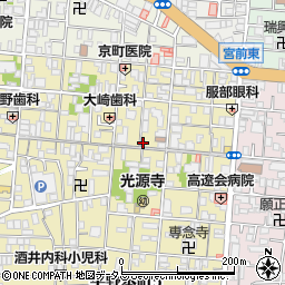 モリモト薬店周辺の地図