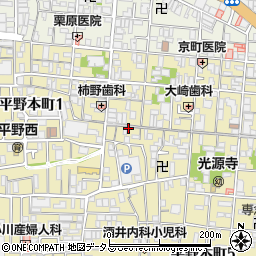 やつ古寿司周辺の地図