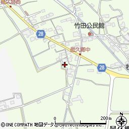 岡山県岡山市東区邑久郷168周辺の地図