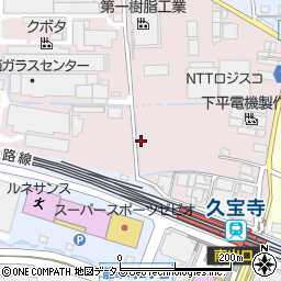 大阪府八尾市神武町周辺の地図