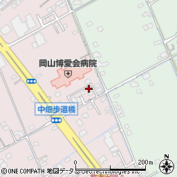 岡山県岡山市中区江崎459-36周辺の地図