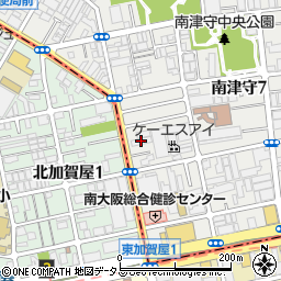 ニッタクス大阪営業所周辺の地図