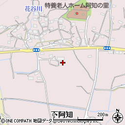 岡山県岡山市東区下阿知558周辺の地図
