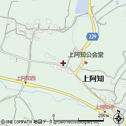 岡山県岡山市東区上阿知1085周辺の地図