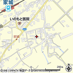 家城竹原販売所伊藤新聞店周辺の地図