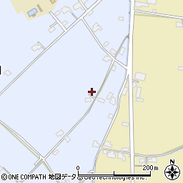 岡山県岡山市東区金田1852-5周辺の地図