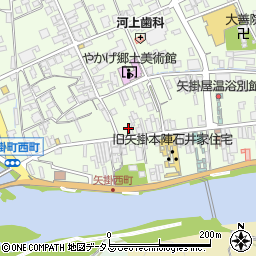 ワタナベ時計店周辺の地図