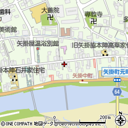トマト銀行矢掛支店周辺の地図