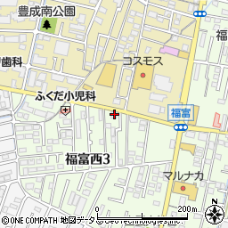 成田家 福富店周辺の地図