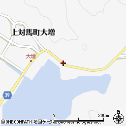 長崎県対馬市上対馬町大増729周辺の地図