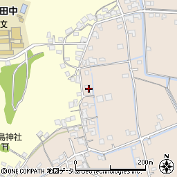 内田花園周辺の地図