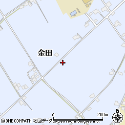 岡山県岡山市東区金田1766周辺の地図