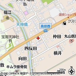 セブンイレブン田原福江町店周辺の地図