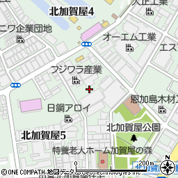 平成コミュニティバス株式会社　大阪営業所周辺の地図