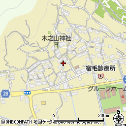 岡山県岡山市東区宿毛166周辺の地図