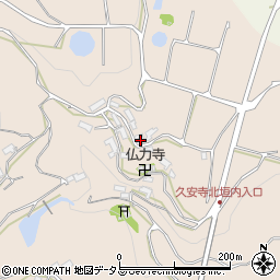 奈良県生駒郡平群町久安寺990周辺の地図