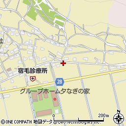 岡山県岡山市東区宿毛734周辺の地図