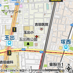 大阪市立玉出幼稚園周辺の地図