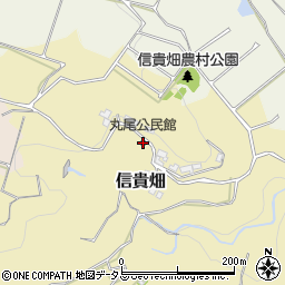 丸尾公民館周辺の地図