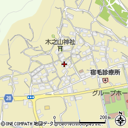 岡山県岡山市東区宿毛167周辺の地図