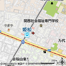 阿倍野区在宅デイサービスセンター周辺の地図