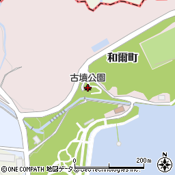 古墳公園周辺の地図