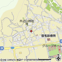 岡山県岡山市東区宿毛168周辺の地図