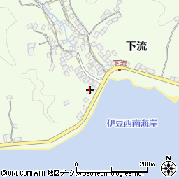静岡県賀茂郡南伊豆町下流563周辺の地図