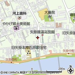 遠藤青汁友の会岡山本社矢掛販売所周辺の地図