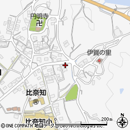 三重県名張市下比奈知1581-2周辺の地図