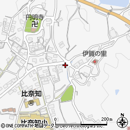 三重県名張市下比奈知1578-1周辺の地図