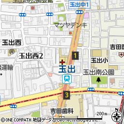 ビッグエコー BIG ECHO 地下鉄玉出駅前店周辺の地図