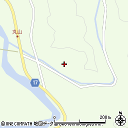 山口県萩市上田万1463周辺の地図