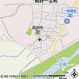 三重県松阪市嬉野一志町664周辺の地図