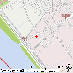 岡山県岡山市中区江崎6周辺の地図