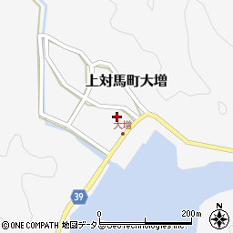 長崎県対馬市上対馬町大増703周辺の地図