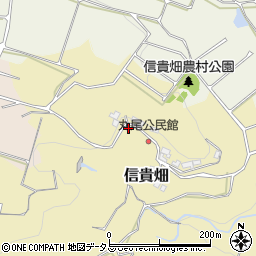 奈良県生駒郡平群町信貴畑1926-2周辺の地図