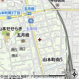 玉田医院周辺の地図