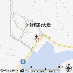 長崎県対馬市上対馬町大増1086周辺の地図