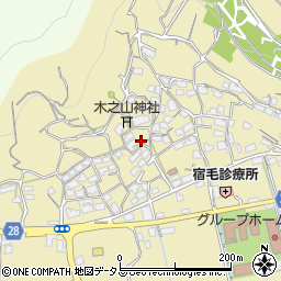 岡山県岡山市東区宿毛171周辺の地図