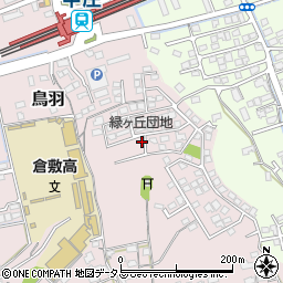 岡山県倉敷市鳥羽121-15周辺の地図